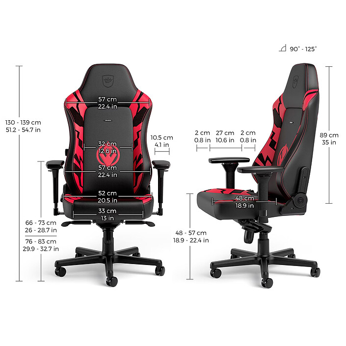 Noblechairs HERO (Darth Maul Edition) economico