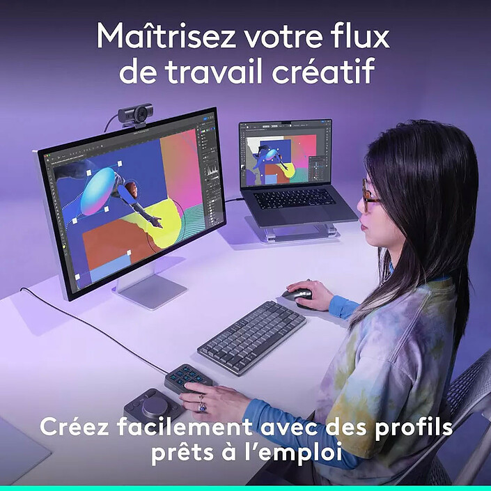 Avis Logitech MX Creative Console (Graphite)