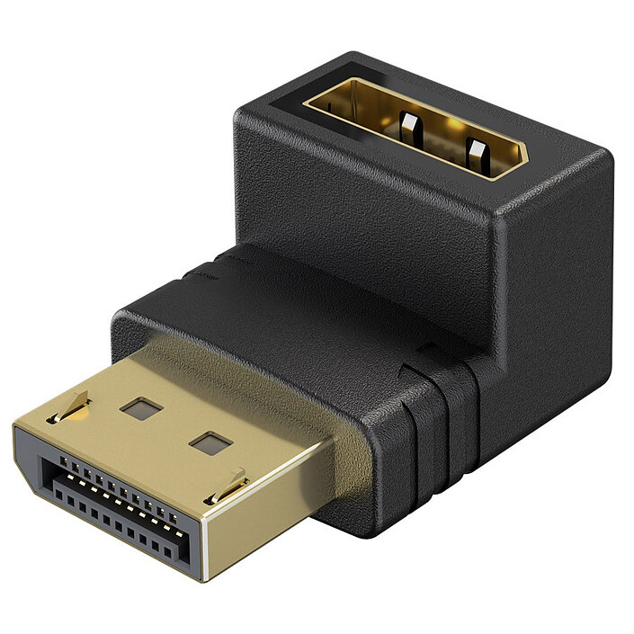 Goobay Adaptador DisplayPort 8K (90° Superior)