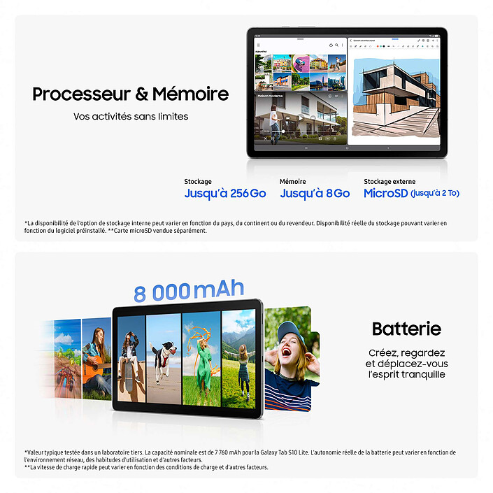 Acquista Samsung Galaxy Tab S10 Lite 10.9" Wi-Fi - 8GB / 256GB - Grigio