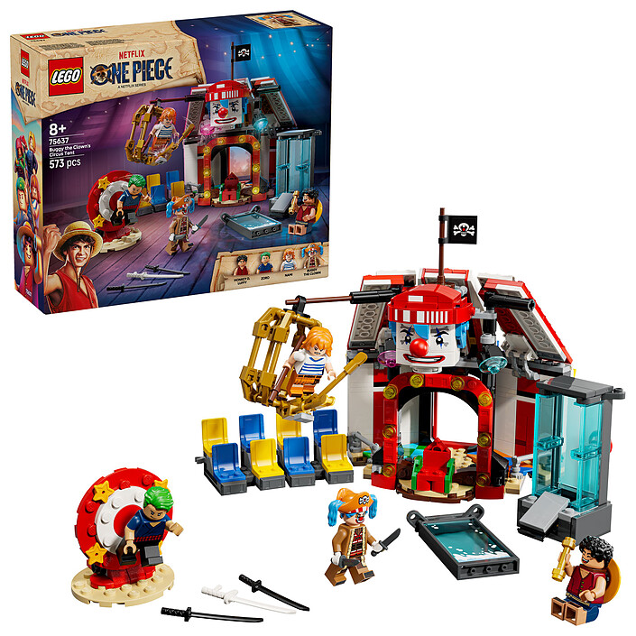 Nota LEGO One Piece 75637 Baggy the Clown's Big Top