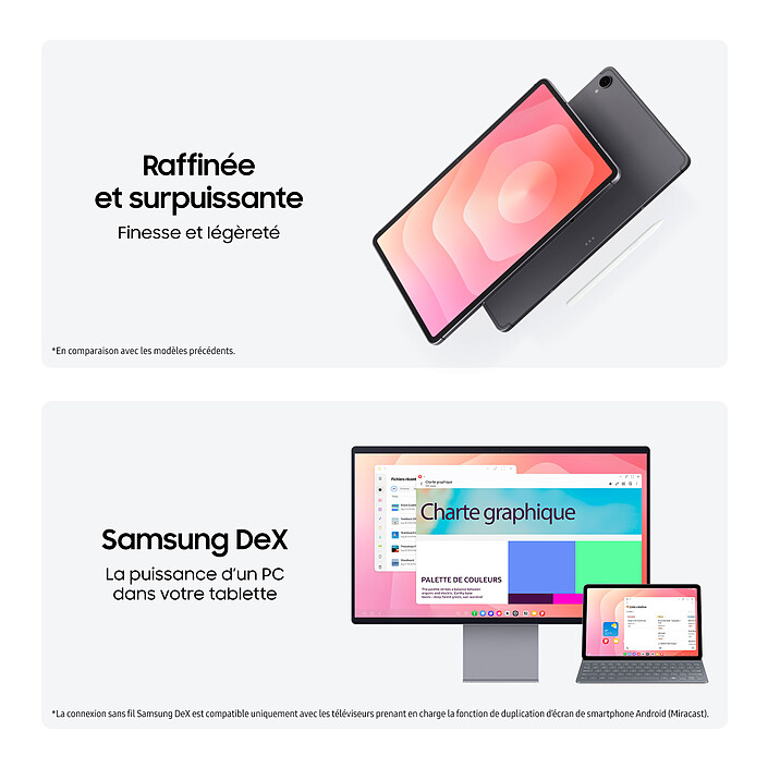 Nota Samsung Galaxy Tab S11 11" 5G - 12Gb / 128Gb - Grigio