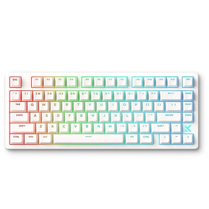 MCHOSE Jet 75 Kailh Magnetic God Switch US (Blanc)