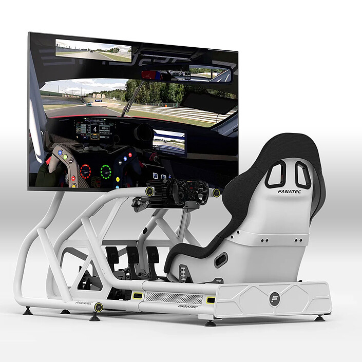 Avis Fanatec GT Cockpit Monitor Stand (Blanc)