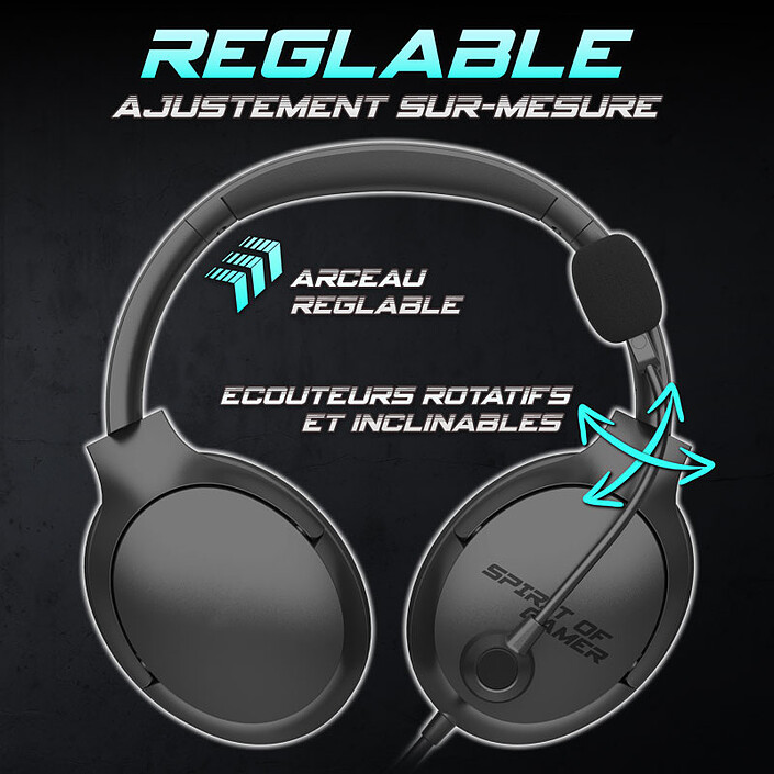 Spirit of Gamer Pro H4 (Universel) pas cher