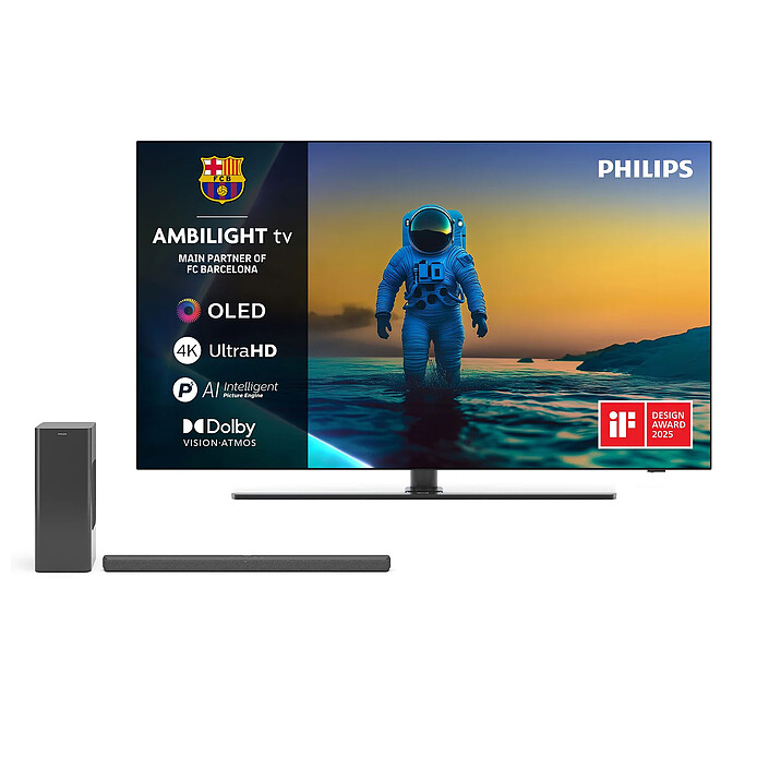Philips 65OLED850 + TAB8200