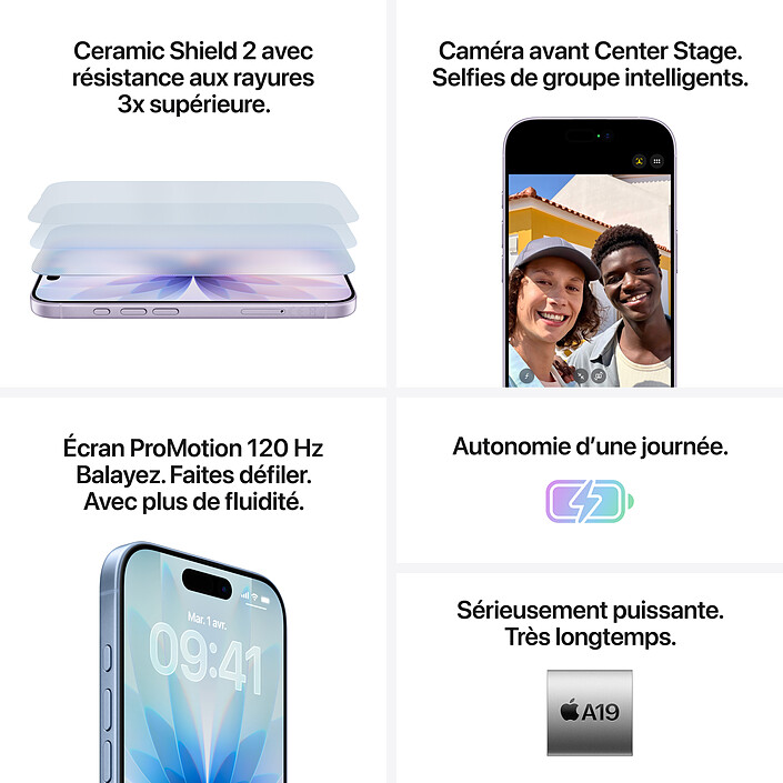 Avis Apple iPhone 17 512 Go Brume