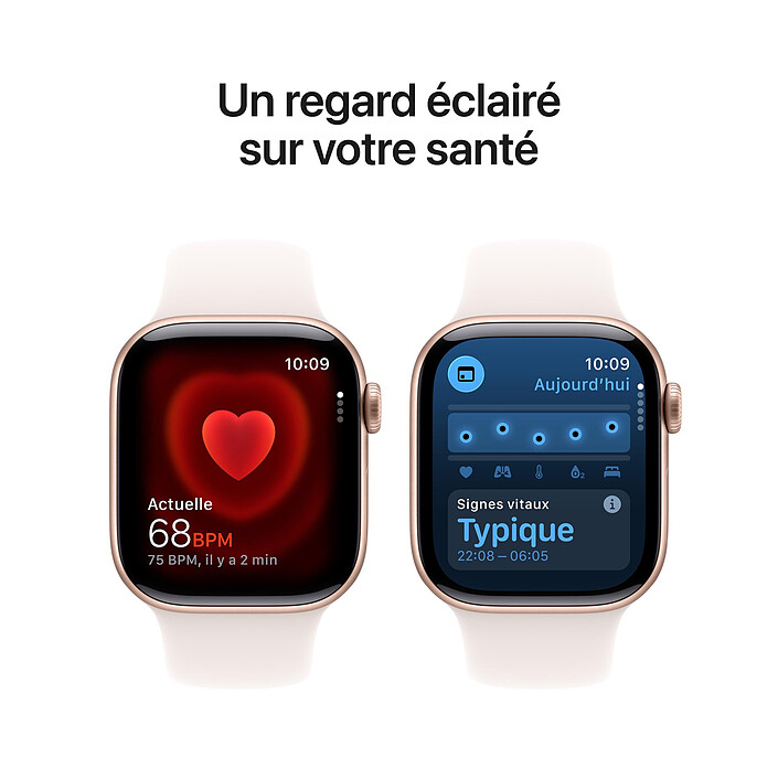 Acheter Apple Watch Series 11 GPS 42 mm Aluminium Or rose Bracelet Sport Rose M/L