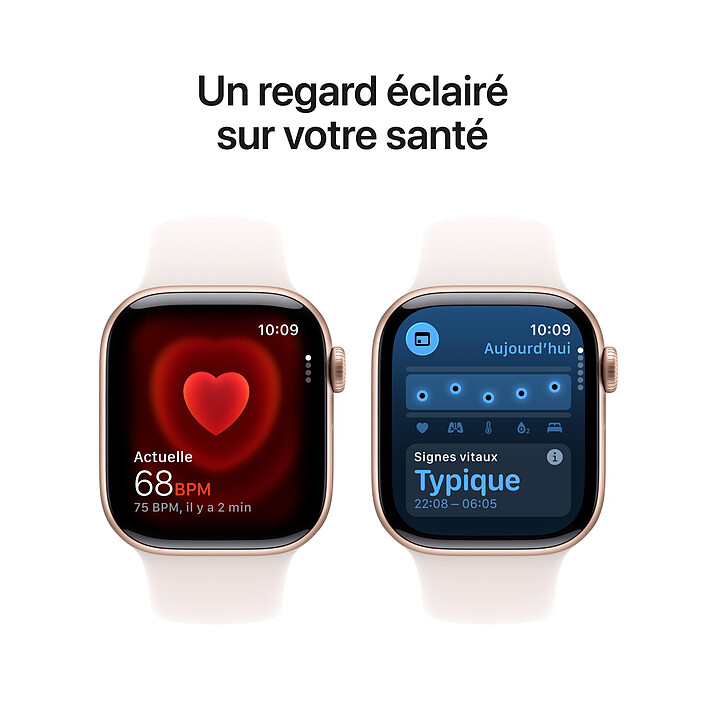 Acquista Apple Watch Series 11 GPS + Cellular 42 mm Aluminum Rose Gold Sport Band Pink S/M