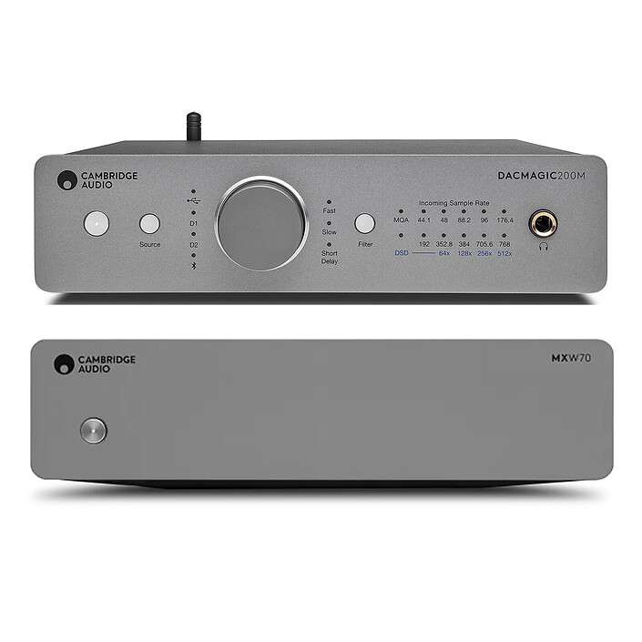 Cambridge MXW70 + DACMagic 200M