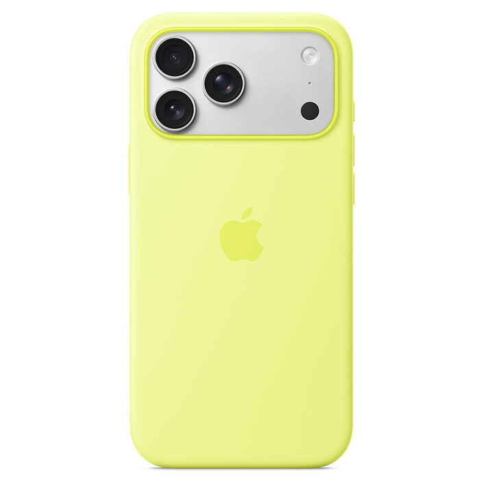 Apple Silicone Case with MagSafe Jaune Fluo Apple iPhone 17 Pro Max