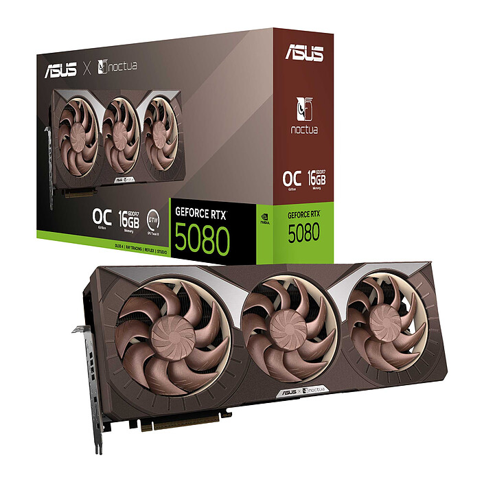 ASUS GeForce RTX 5080 16GB GDDR7 Noctua OC Edition