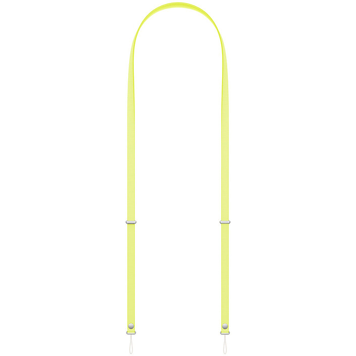 Apple Crossbody Strap Jaune Fluo