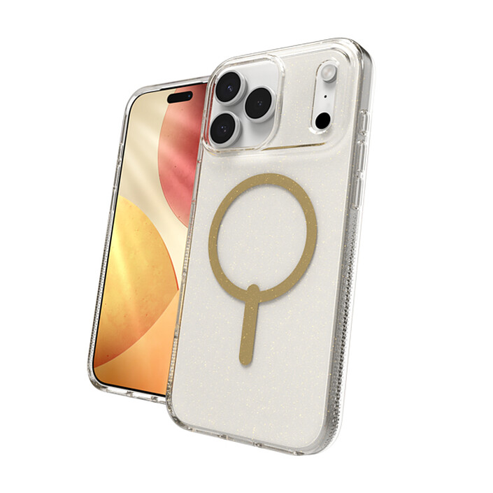 Zagg Milan Snap Glitter Gold iPhone 17 Pro Max