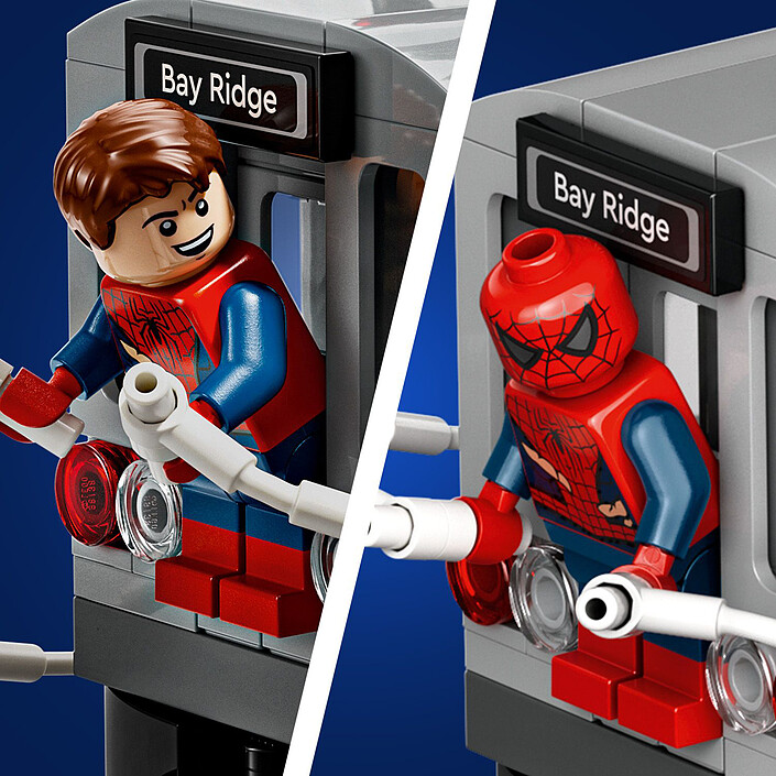 LEGO Marvel 76321 Scena del treno dell'Uomo Ragno e del Dottor Octopus economico