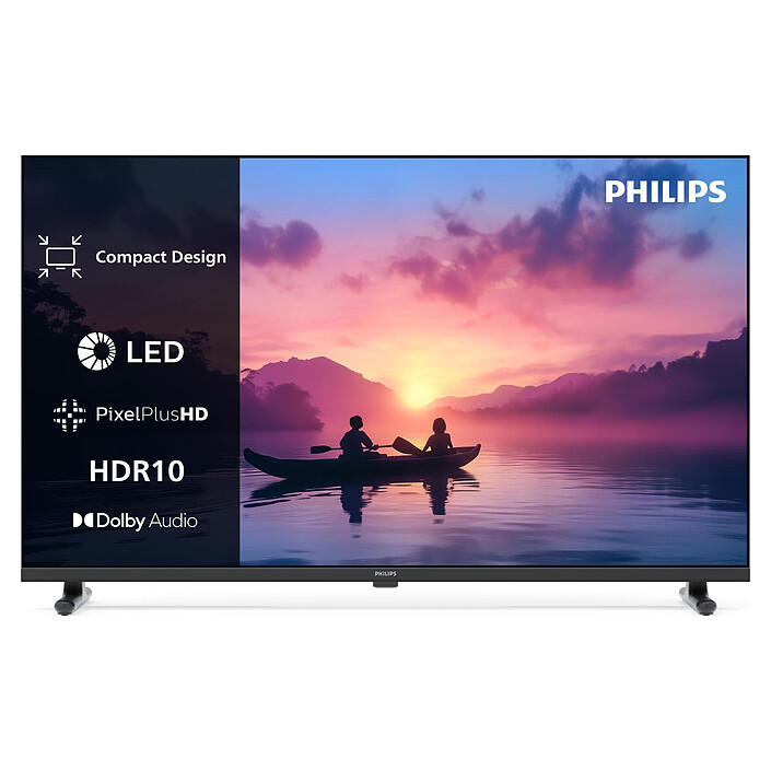 Televisor 32" hd smart tv control por voz