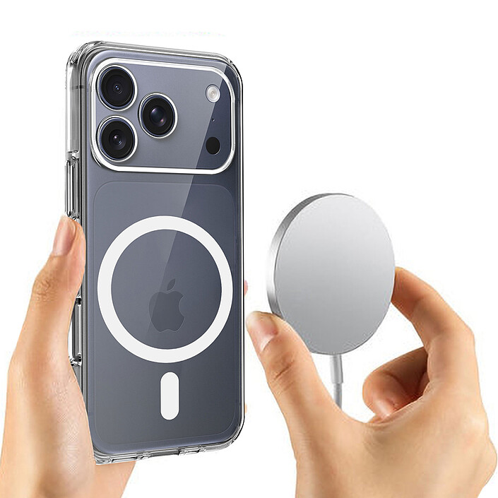 Akashi Coque TPU Angles Renforcés MagSafe Apple iPhone 17 Pro Max pas cher