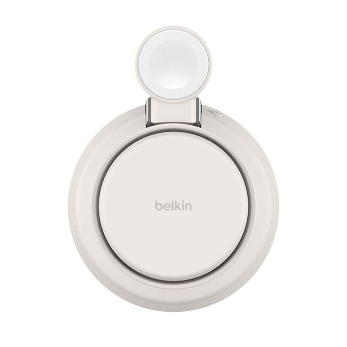 Belkin Chargeur 3 en 1, 25W pour iphone, Airpods et AppleWatch QI2.2 (Sable) pas cher