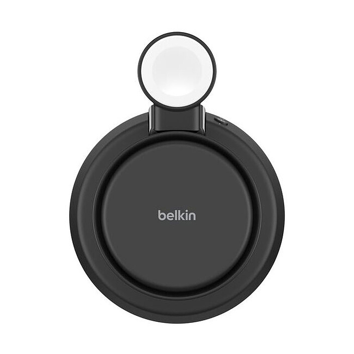 Belkin Chargeur 3 en 1, 25W pour iphone, Airpods et AppleWatch QI2.2 (Noir) pas cher