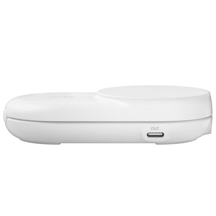 Acheter Belkin Chargeur 2 en 1, 25W pour Iphone, Airpods QI2.2 (Blanc)