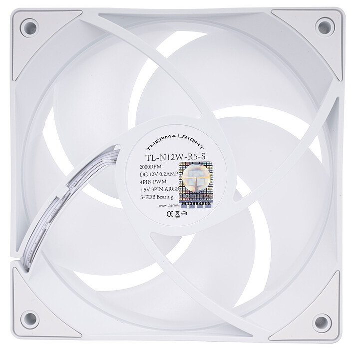 Thermalright TL-N12W-R5-S - Blanc pas cher