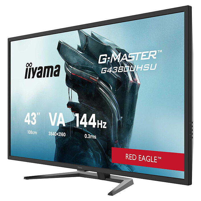 Avis iiyama 42.5" LED - G-MASTER G4380UHSU-B2 Red Eagle