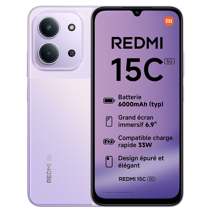 Xiaomi Redmi 15C 5G Purple (4GB / 256GB)