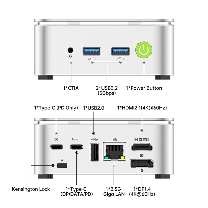 GMKtec NucBox G10 (G10 3500U 16/1024) pas cher