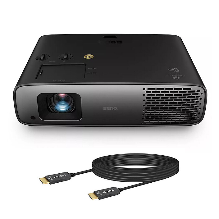 BenQ W4100i + Real Cable HD-OPTIC-8K (5m)