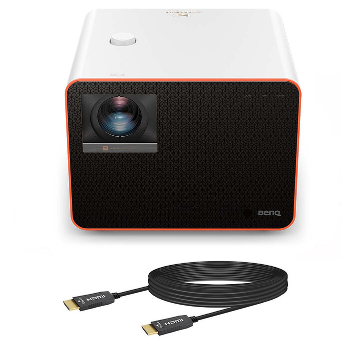 BenQ X3100i + Real Cable HD-OPTIC-8K (5m)