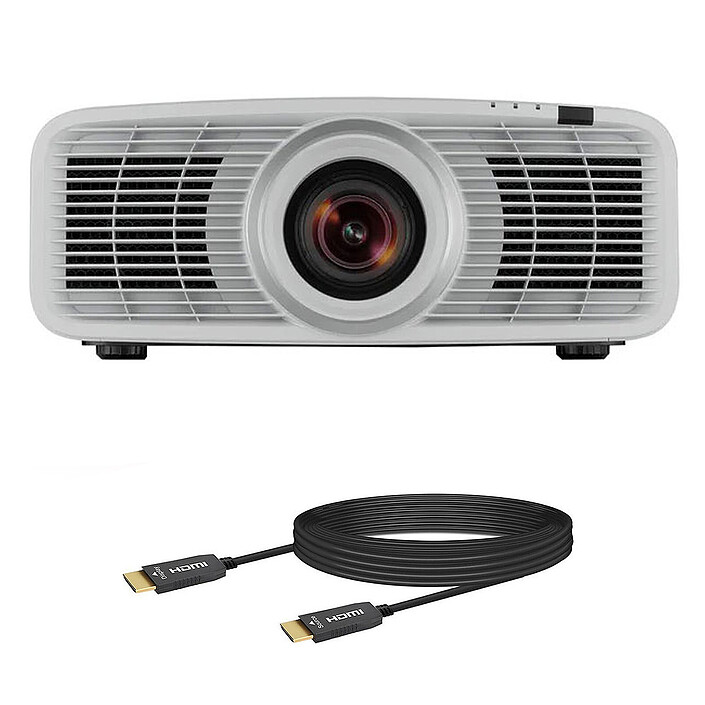 JVC DLA-NZ500 Blanco + Cable Real HD-OPTIC-8K (20 m)