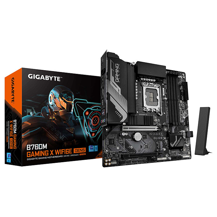 Gigabyte B760M GAMING X WIFI6E GEN5