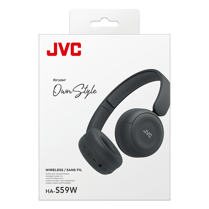 JVC HA-S59W Noir pas cher