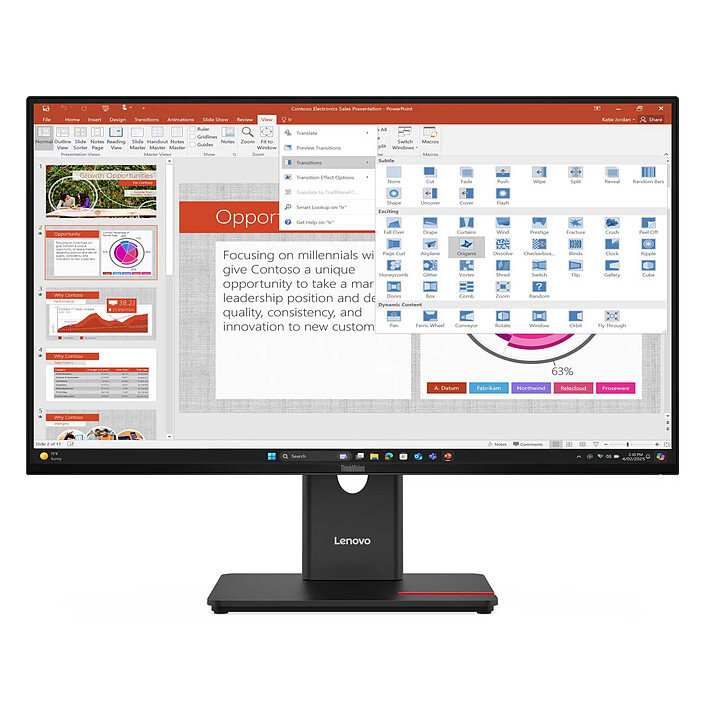 Lenovo 27" LED - ThinkVision T27-40