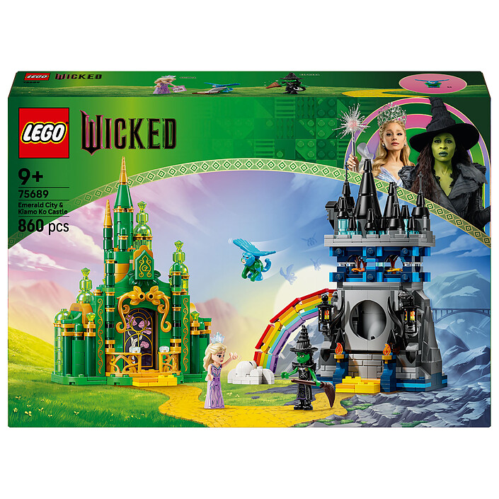 LEGO Wicked 75689 Città di Smeraldo e Castello di Kiamo Ko