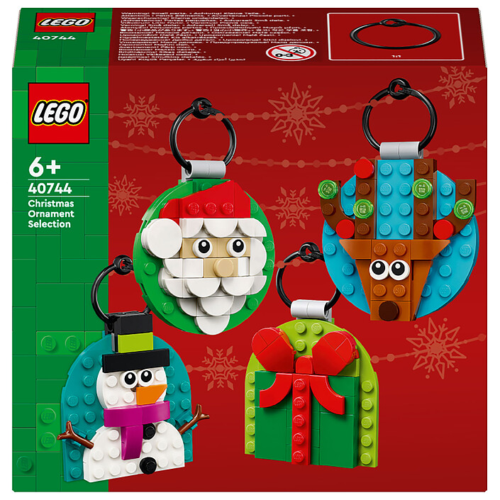 LEGO Icons 40744 Selezione di decorazioni natalizie