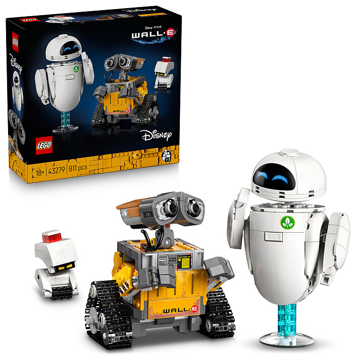 Nota LEGO Disney Pixar 43279 WALL-E e EVE