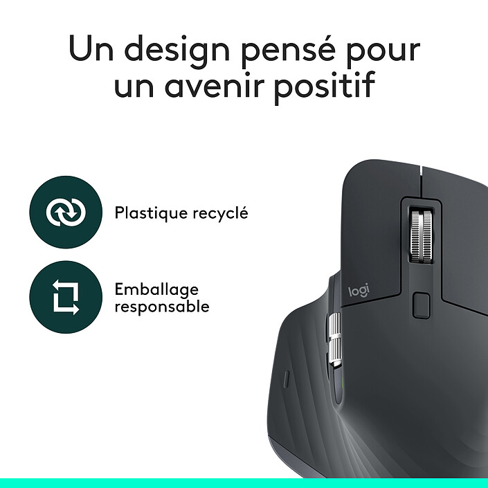Logitech MX Master 3S Bluetooth Edition (Graphite) pas cher