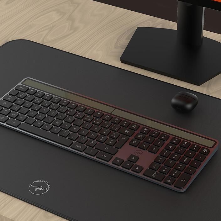 Mobility Lab Wireless Solar Keyboard pas cher