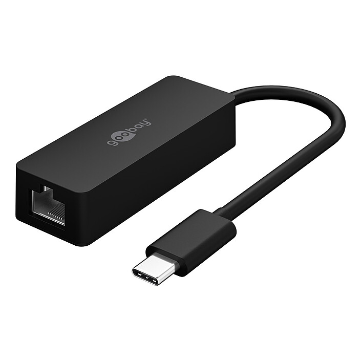 Goobay Adaptateur USB-C RJ45 Noir