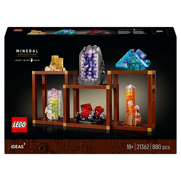 LEGO Ideas 21362 Collezione di minerali