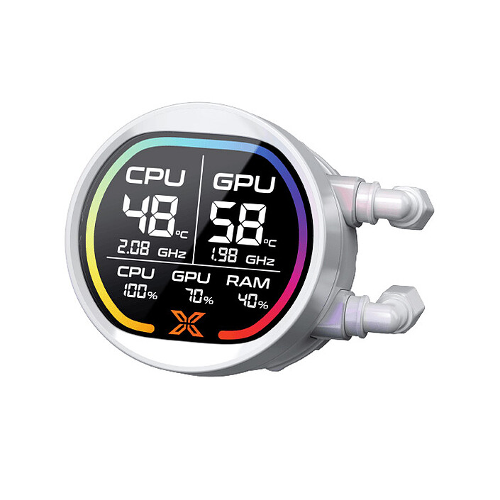 Acquista Xigmatek LK Pro 360 Digital - Bianco