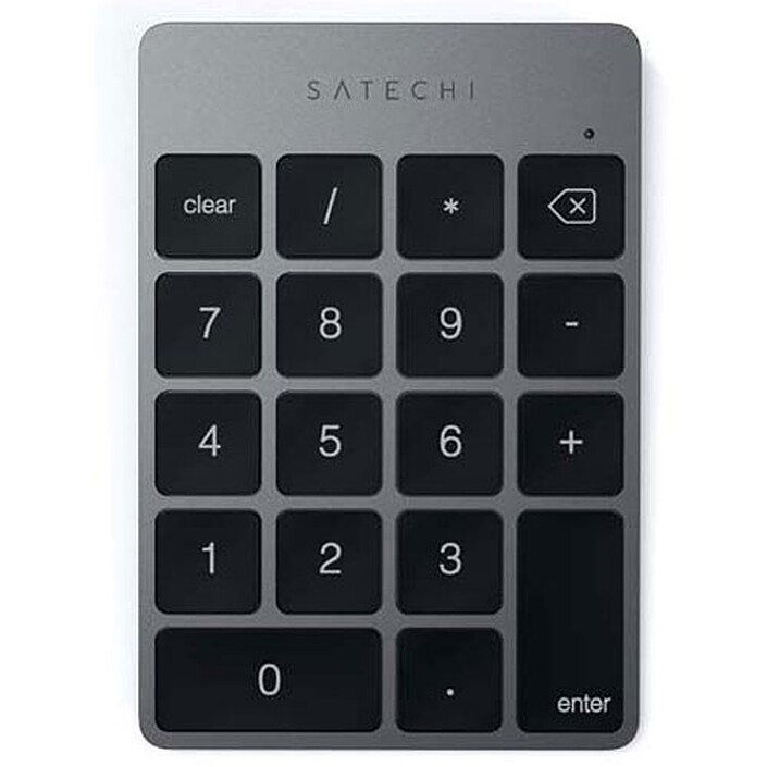 Satechi Tastierino Numerico Bluetooth Ricaricabile Grigio