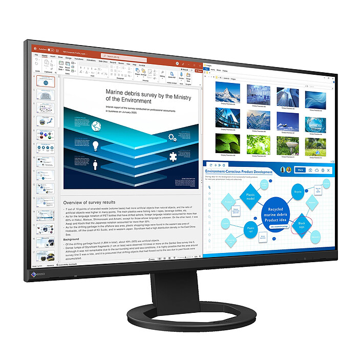 EIZO 27" LED - FlexScan EV2720S Noir