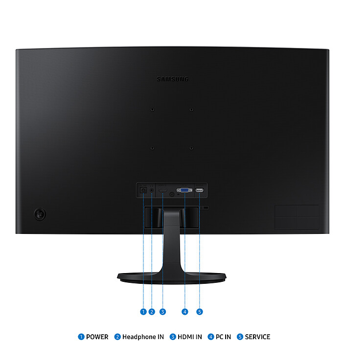 Samsung 27" LED - Essential S3 S27D360GAU pas cher