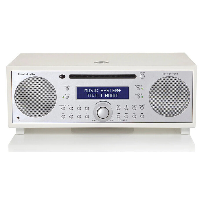 Tivoli Audio Music System+ Blanc/Argent