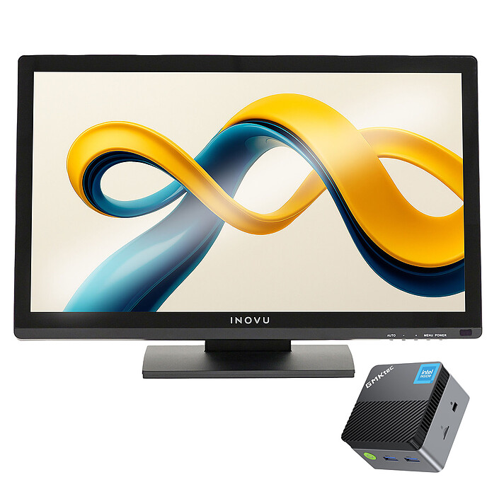 Mini PC Workstation N97 12/256 21.5" Tactile W11P