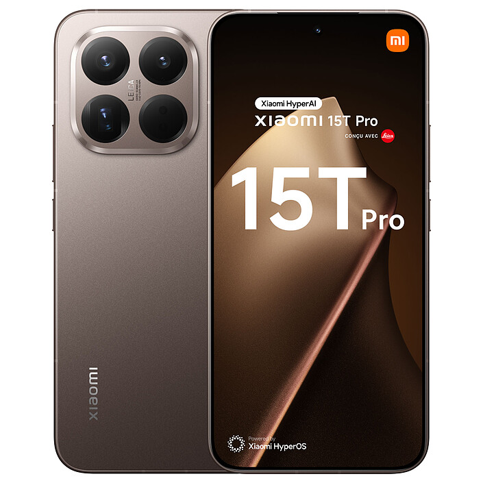 Xiaomi 15T Pro Conçu avec Leica Mocha (12 Go / 512 Go)