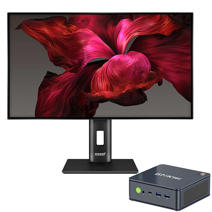 Mini PC Workstation R7-5825U 16/512 27" W11P