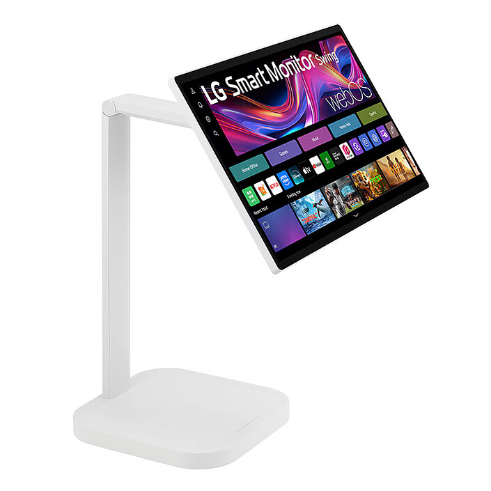 Avis LG 31.5" LED Tactile - Smart Monitor Swing 32U889SA-W